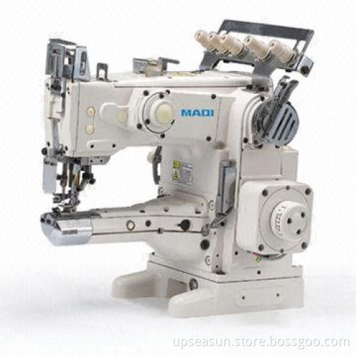 Used 1500 Industrial Sewing Machine, Cylinder Bed Interlock, High Speed, Feed-on Type